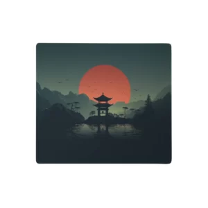 פד מחשב בסגנון יפני איור דיגיטלי