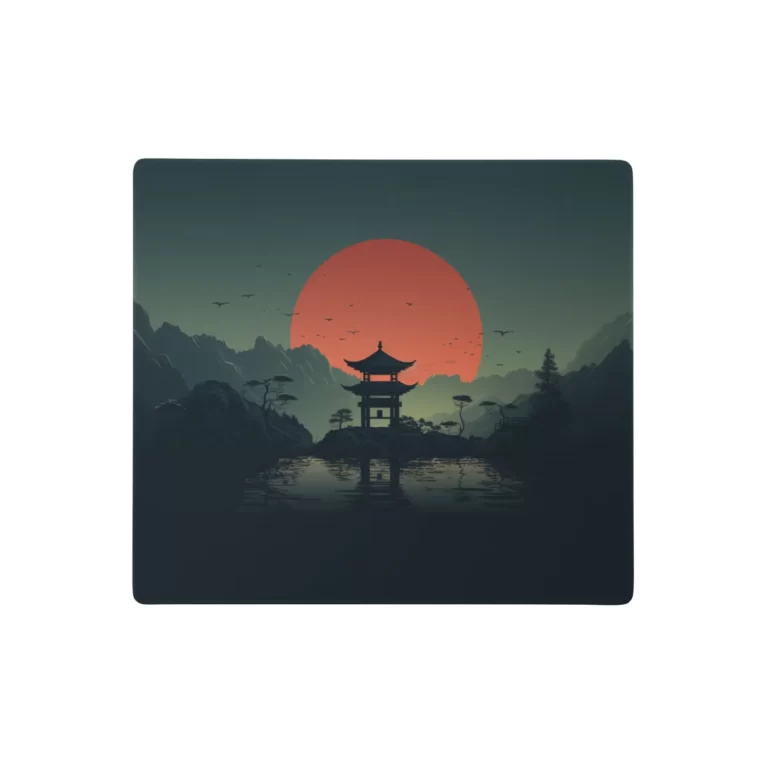 פד מחשב בסגנון יפני איור דיגיטלי