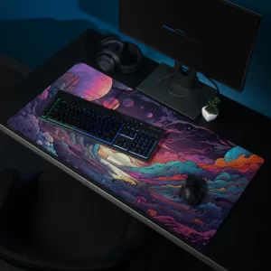 פד איור גרפי עננים צבעוניים