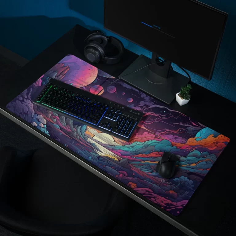 פד איור גרפי עננים צבעוניים