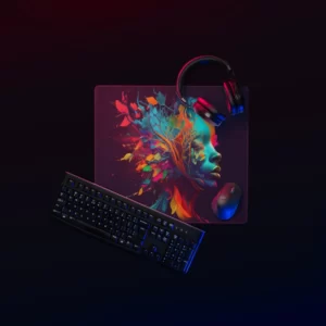 פד משטח גיימינג בינוני למחשב צבעוני לעכבר ומקלדת