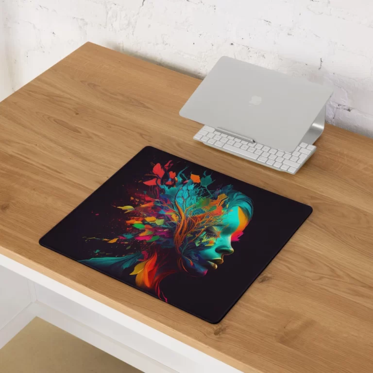 פד משטח גיימינג בינוני למחשב צבעוני לעכבר ומקלדת