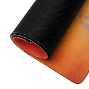 משטח פד גיימינג גדול עכבר ומקלדת צבעי געש צבעוני