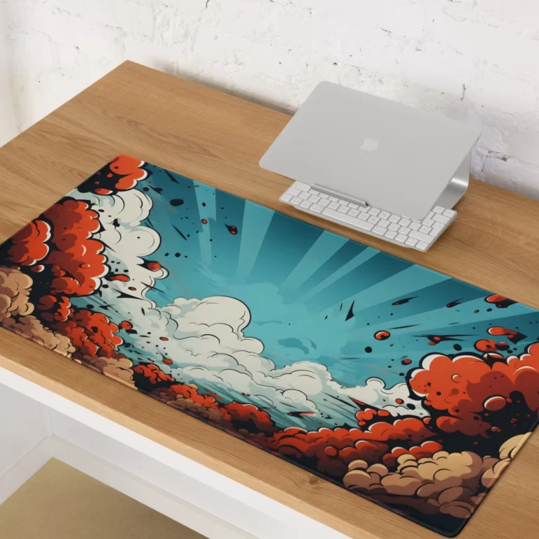 משטח גיימינג גדול איור דיגיטלי #34