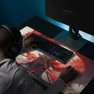 משטח גיימינג גדול בסגנון אנימה איור דיגיטלי #38