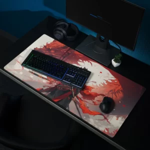 משטח גיימינג גדול בסגנון אנימה איור דיגיטלי #38