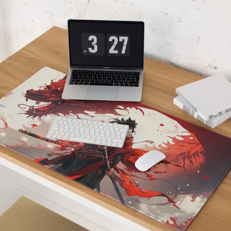 משטח גיימינג גדול בסגנון אנימה איור דיגיטלי #38