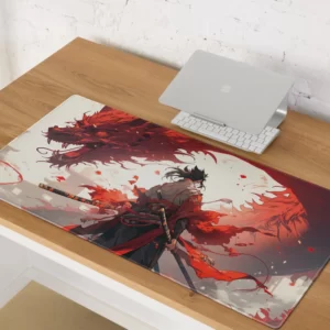 משטח גיימינג גדול בסגנון אנימה איור דיגיטלי #38