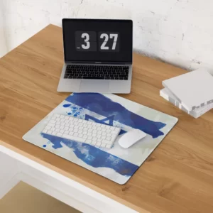 פד לעכבר ולמקלדת דגל ישראל כחול לבן