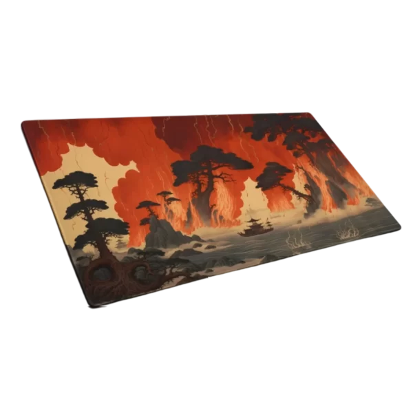משטח גיימינג גדול בסגנון אומנות יפנית מייג׳י #35