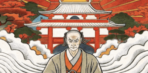 gif file of Shogun style Anime Mouse Pad Large