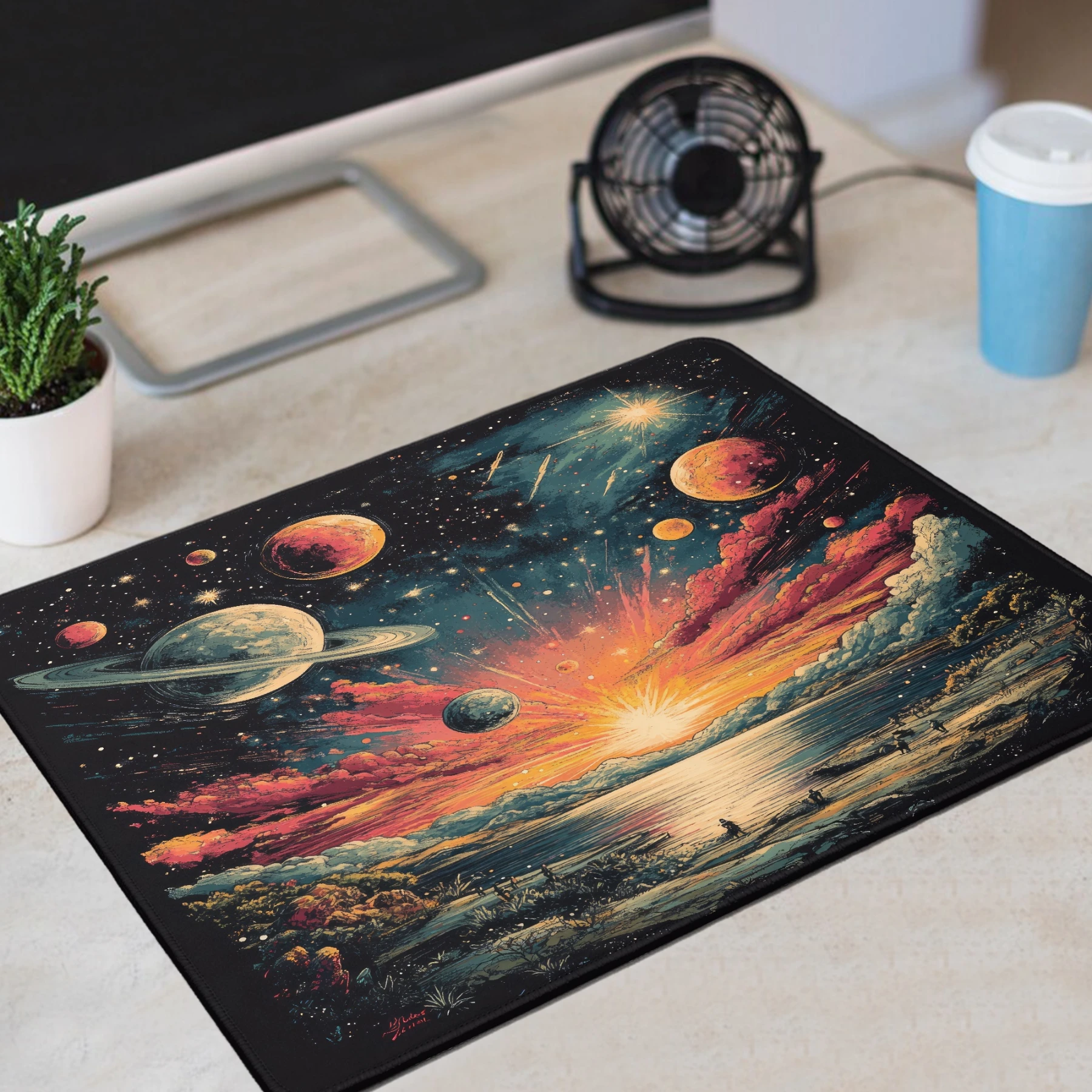 פד לעכבר בסגנון כוכבים ההעולם הוינטג 2