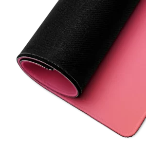 משטח פד גיימינג בסגנון ורוד מגנטה אפרסק מותאם לעכבר ומקלדת מחשב 40X90 סמ (10)