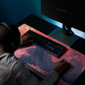 פד גיימינג בסגנון הדרקון האימתני בעולם הקרח - משטח מחשב 40X90 סנטימטר (6)