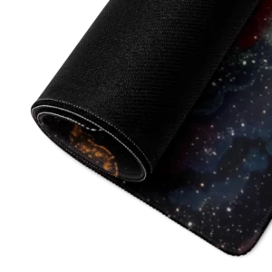 משטח פד גיימינג לעכבר ומקלדת דגם גלקסיה מסחררת (10)