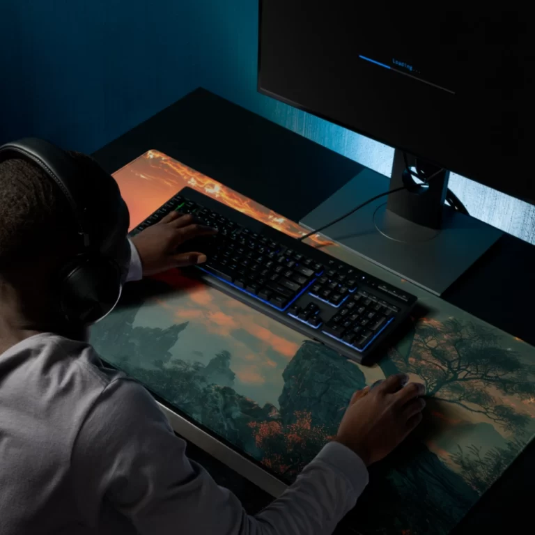 פד משטח בסגנון דרקון הסולו הבודד - 40X90 סנטימטר (2)