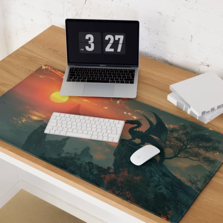 פד משטח בסגנון דרקון הסולו הבודד - 40X90 סנטימטר (4)