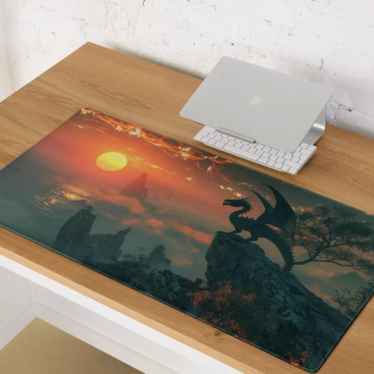 פד משטח בסגנון דרקון הסולו הבודד - 40X90 סנטימטר (6)