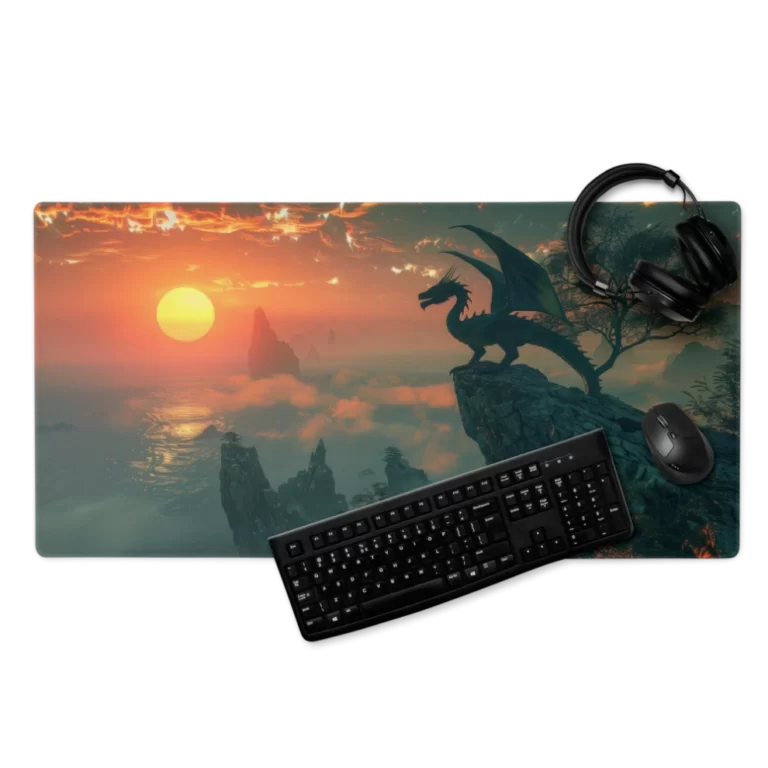 פד משטח בסגנון דרקון הסולו הבודד - 40X90 סנטימטר (9)