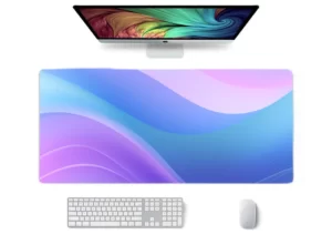 פד משטח צבעוני כחול סגול גלים צבעים רכים 3