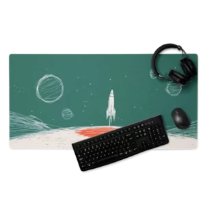 פד לעכבר גיימינג בסגנון doodle 40x90 ס״מ