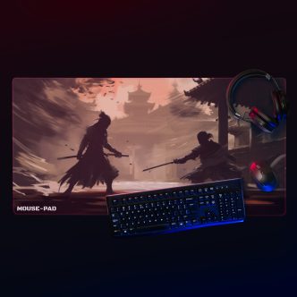 פד לעכבר - לוחמי הסמוראי בסגנון יפני עתיק / תמונת מוצר ראשית