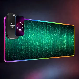 פד לעכבר RGB עם לדים מידות 30X80 סנטימטר