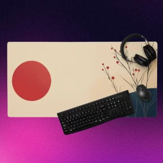 פד לעכבר בסגנון שקיעת הזן